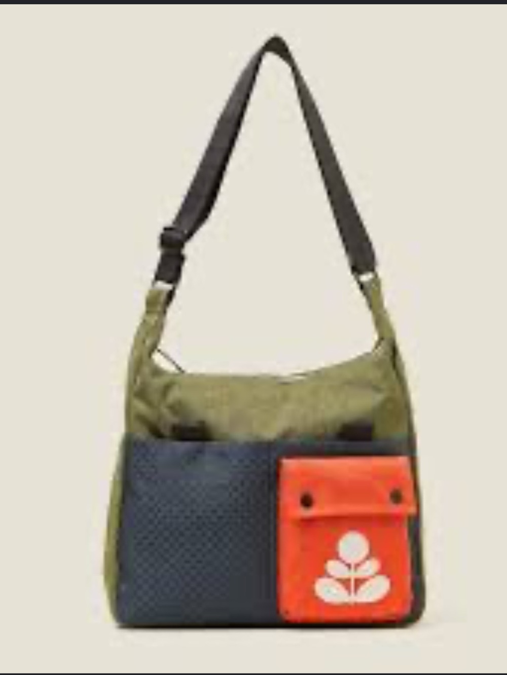 Orla Kiely Area Hobo Crossbody Messenger Bag  NWT